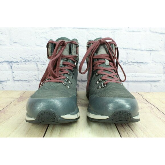 LL Bean Alpine Gray Mesh Insulated Waterproof Lace Up Hiking Boots Size 11 M - Picture 4 of 9
